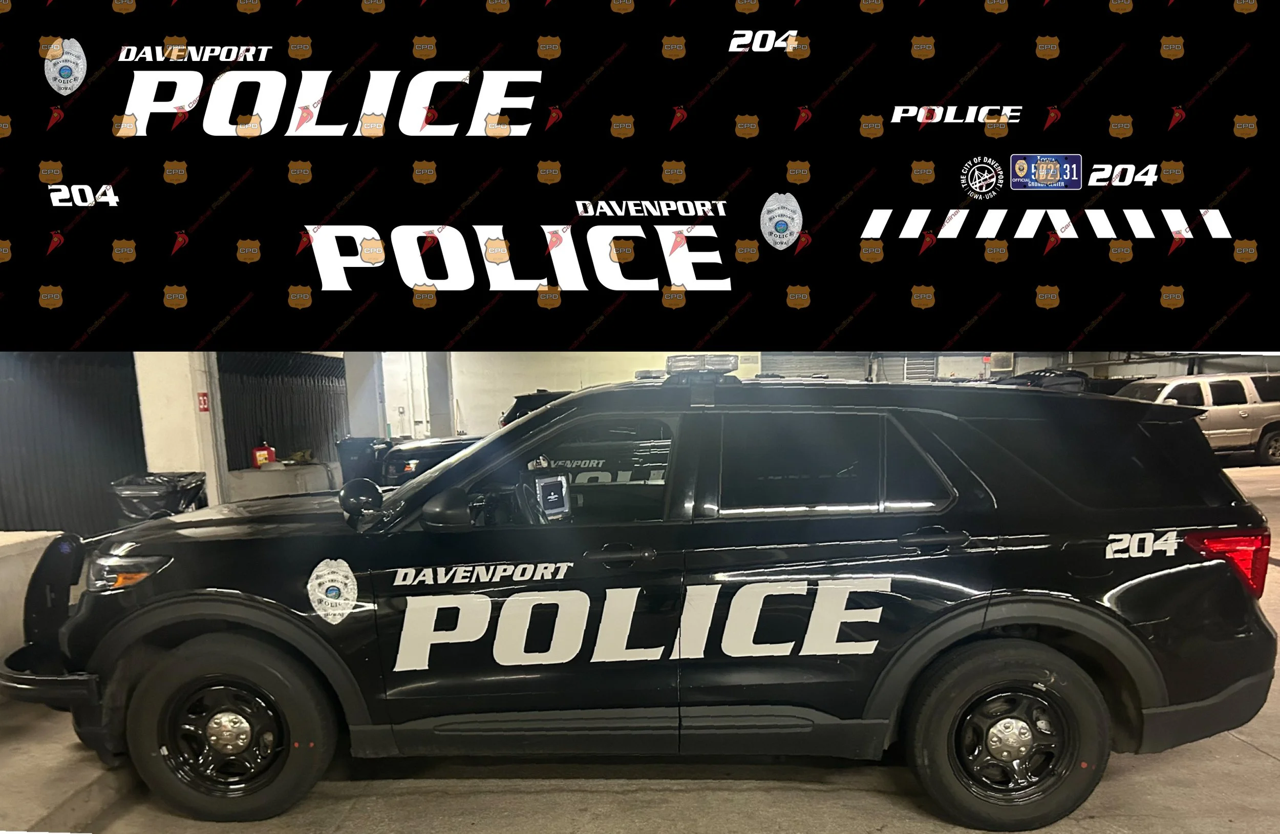 Hyattsville, MD Police Department — Cardinal Police Diecast